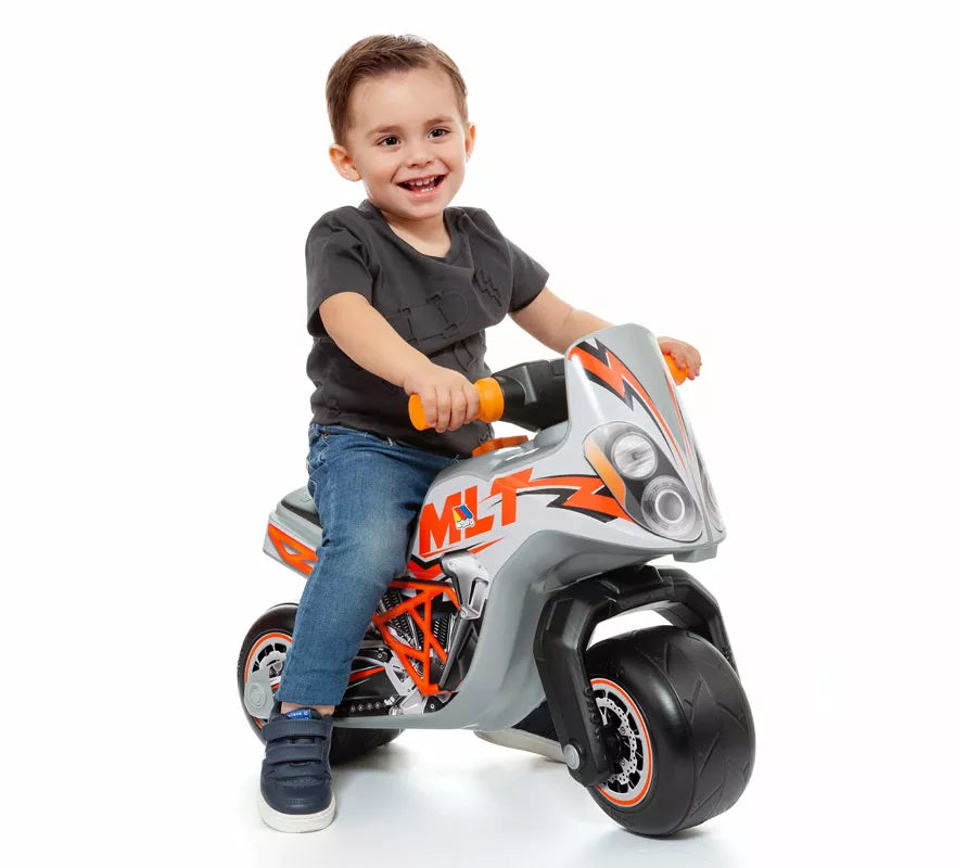 Moto Correpasillos Race plata