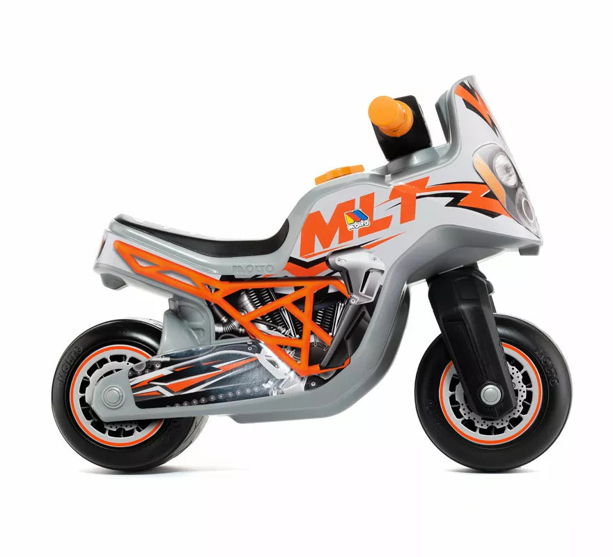 Moto Correpasillos Race plata