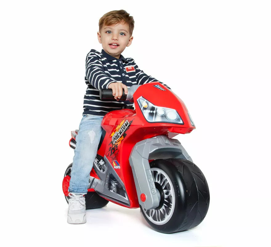 Translation missing: es.Moto Correpasillos roja para niño