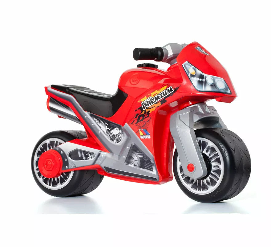 Translation missing: es.Moto Correpasillos roja para niño