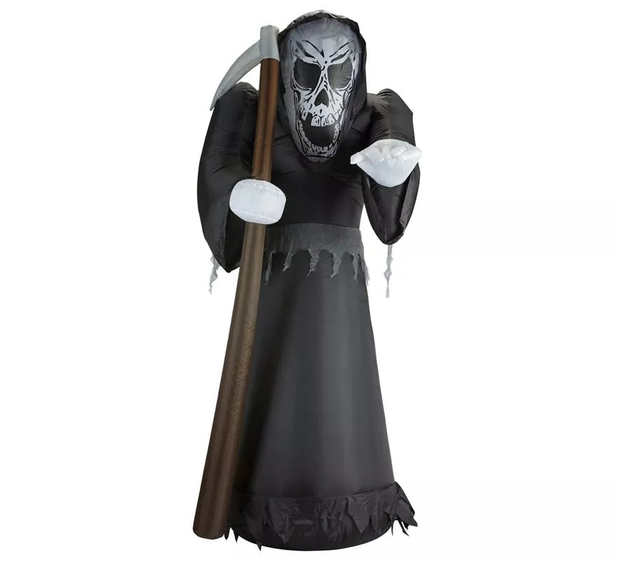 Translation missing: es.Muerte Auto Hinchable de Halloween con Iluminación de 122 cm