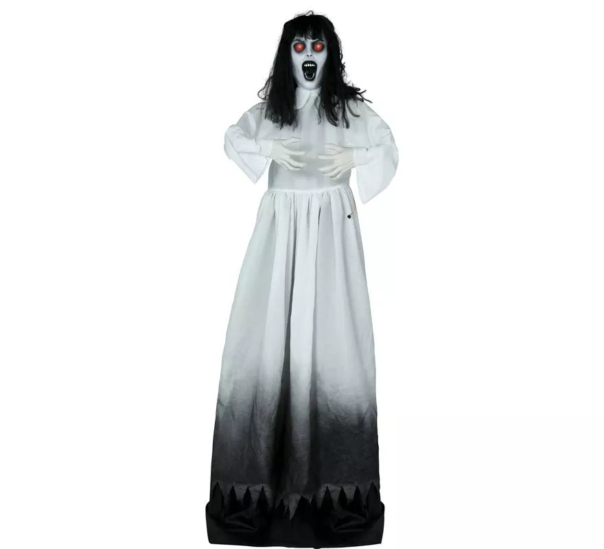 Translation missing: es.Mujer Zombie con Luz de Sonido y Movimiento de 180 cm