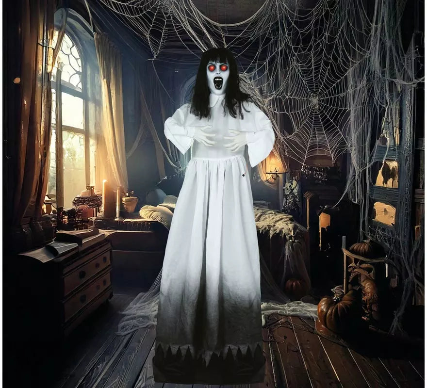 Translation missing: es.Mujer Zombie con Luz de Sonido y Movimiento de 180 cm
