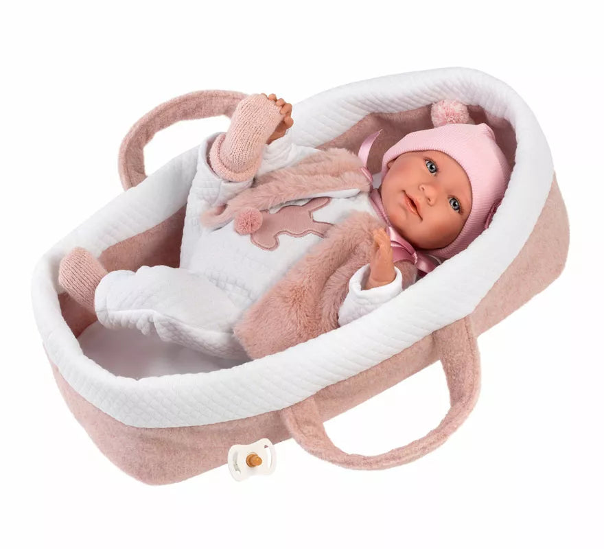 Translation missing: es.Muñeca Mimi Llorona de 42 cm con Capazo