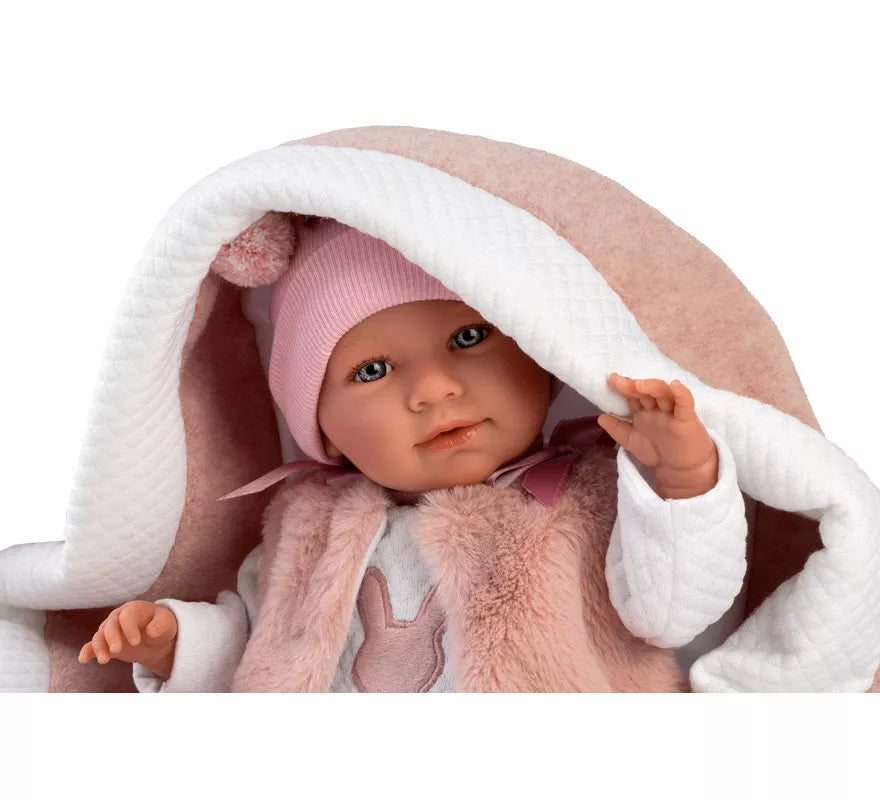 Translation missing: es.Muñeca Mimi Llorona de 42 cm con Capazo