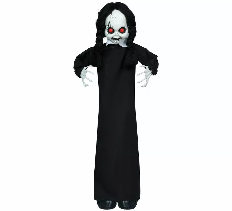 Muñeca Terror con Luz, Sonido y Movimiento de 95 cm