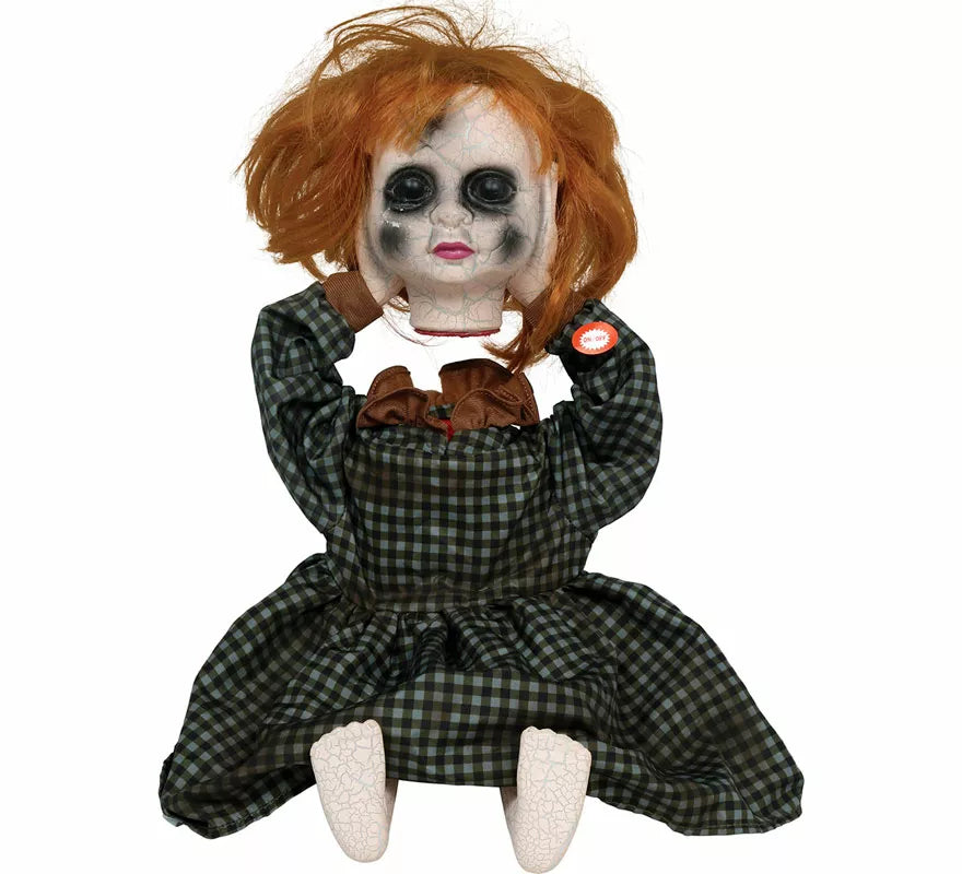 Translation missing: es.Muñeca Terror con Sonido y Movimiento de 40 cm
