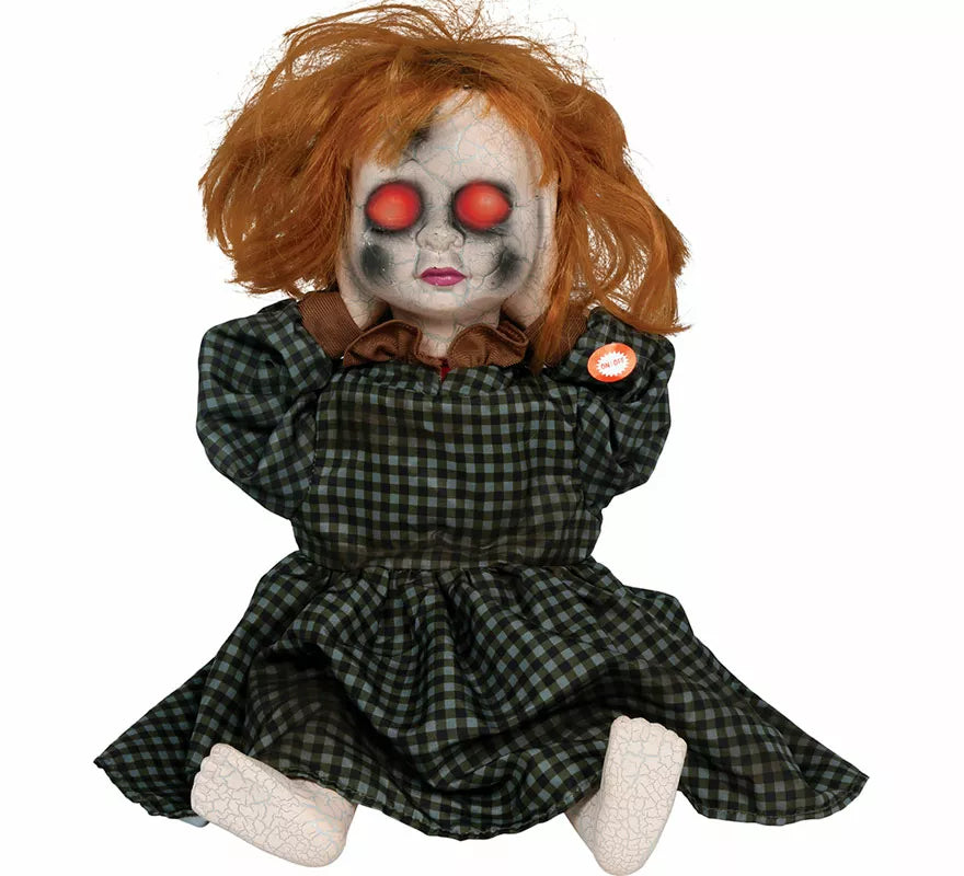 Translation missing: es.Muñeca Terror con Sonido y Movimiento de 40 cm