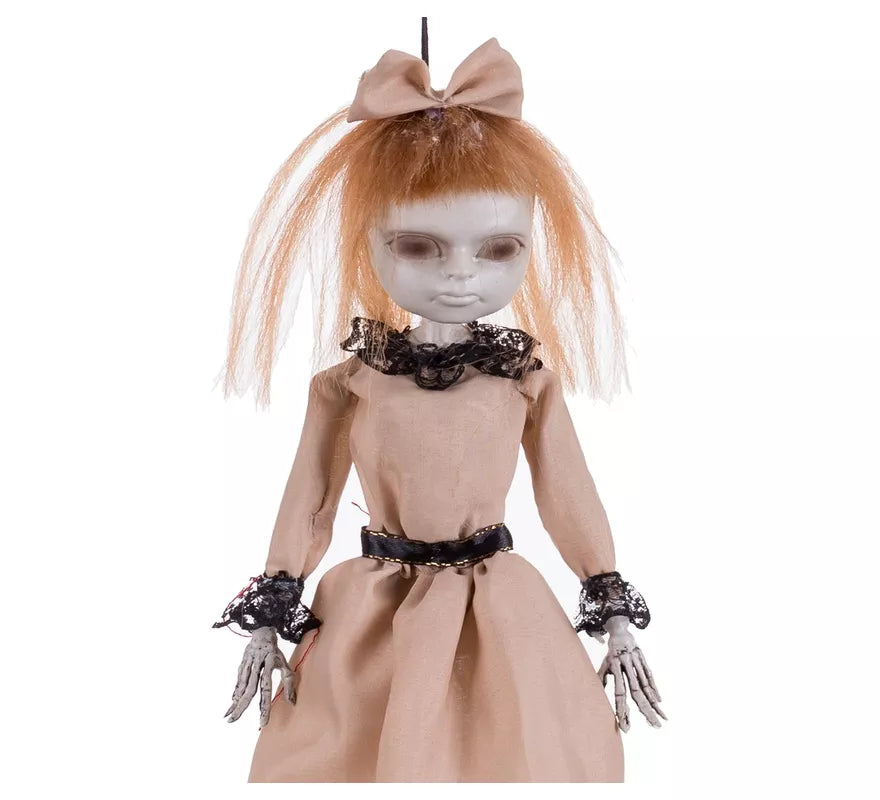 Muñeca Terrorífica Colgante de 12x5x40 cm
