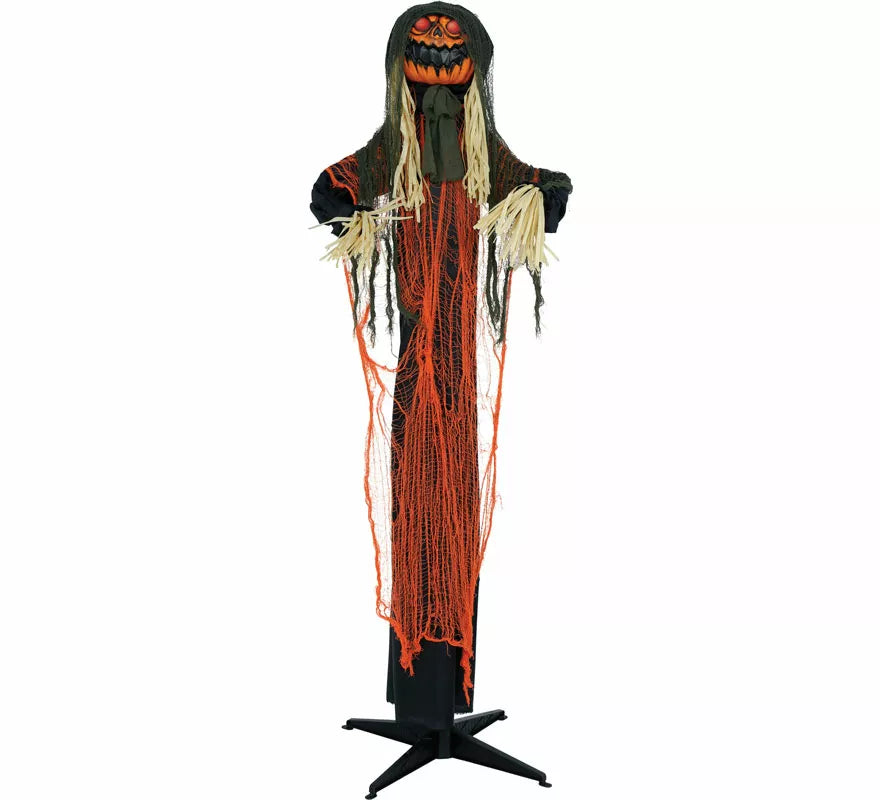 Translation missing: es.Muñeco Calabaza con Luz, Sonido y Movimiento de 185 cm