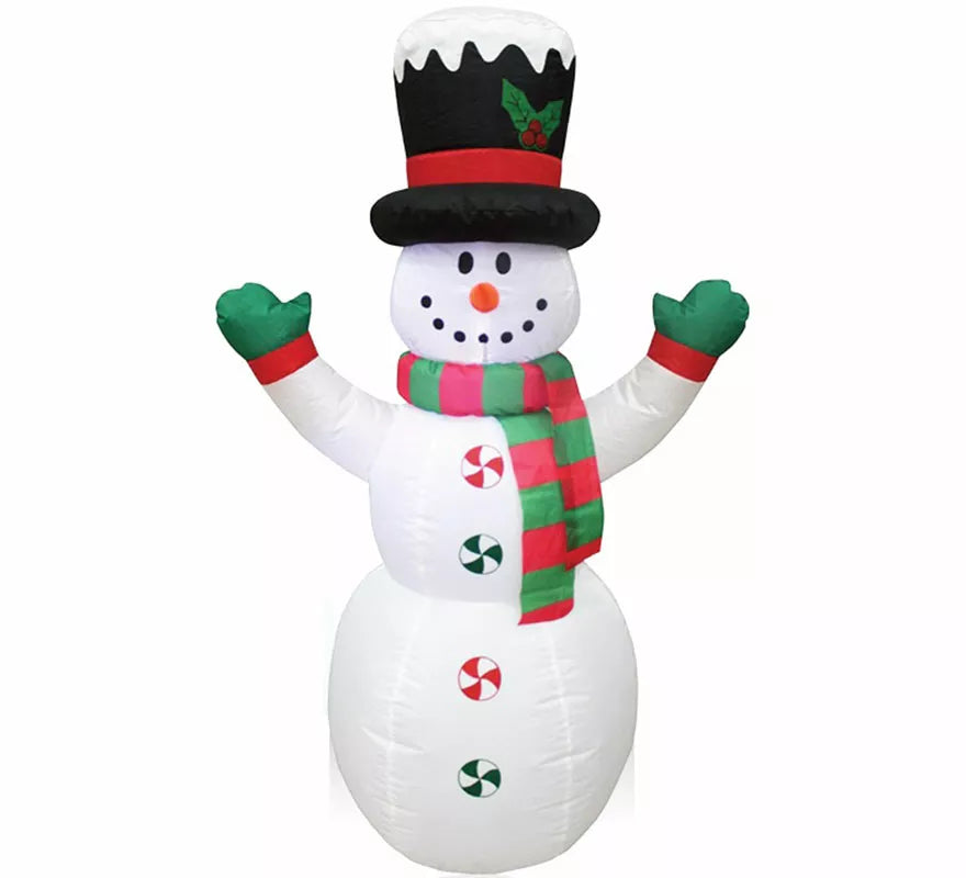 Translation missing: es.Muñeco de Nieve Hinchable con LED de 240 cm