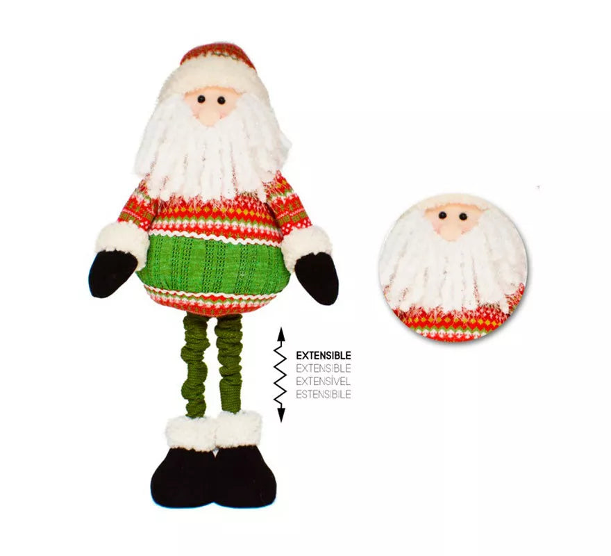 Translation missing: es.Muñeco de Papá Noel Estirable de 90 cm