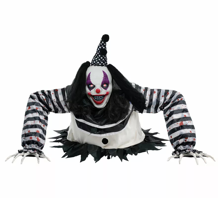 Translation missing: es.Muñeco Payaso Terror con Luz, Sonido y Movimiento de 105 cm