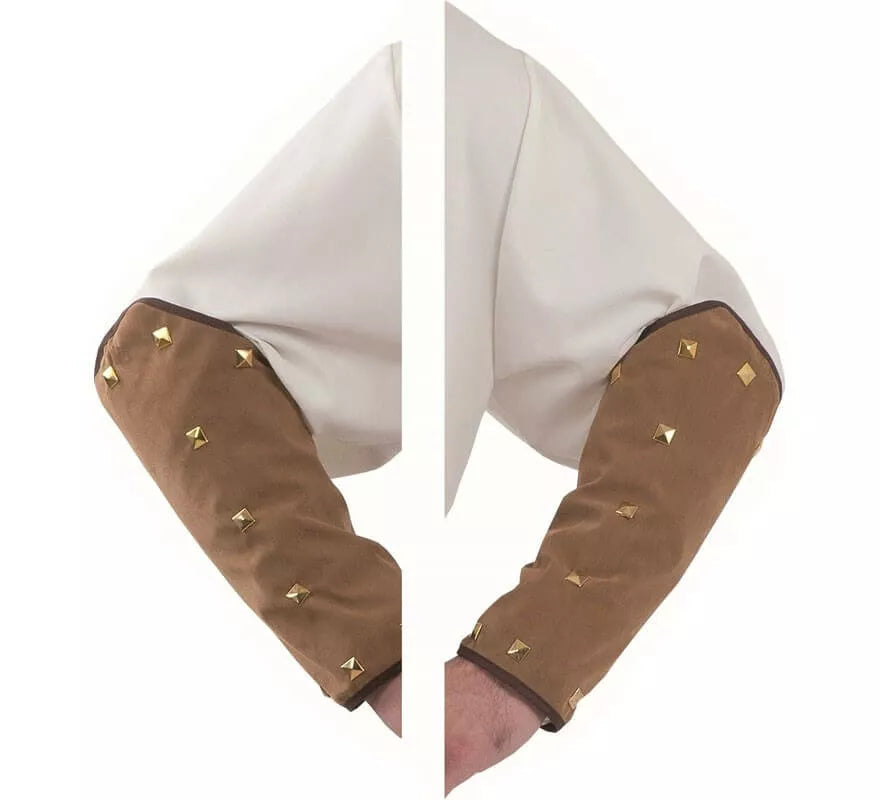 Translation missing: es.Muñequeras Medievales Marrones