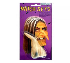 Nariz de Bruja larga con verruga