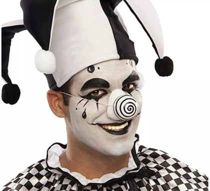 Nariz de Joker con espiral