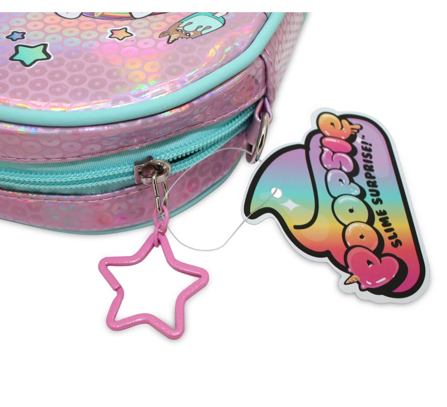 Translation missing: es.Neceser Shine Unicornio Redondeado Pequeño de 17x14x6 cm