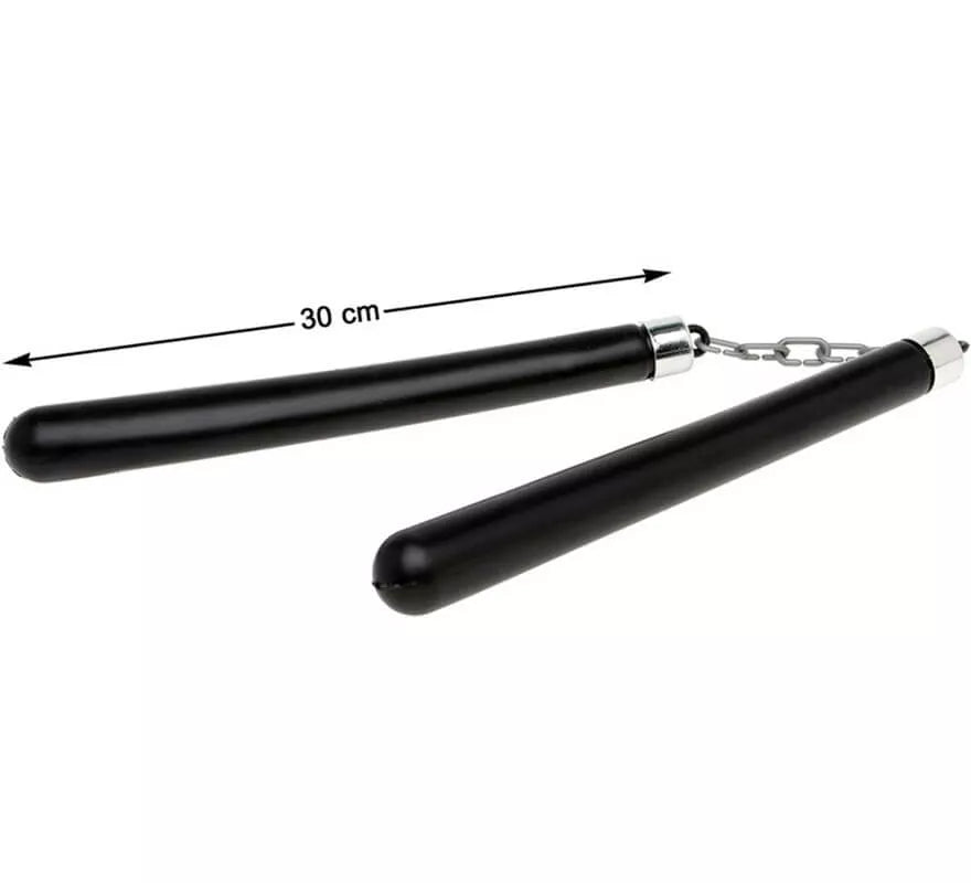 Translation missing: es.Nunchaku Negro 30 cm