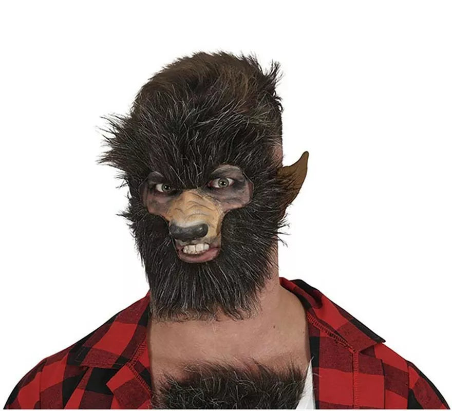 Translation missing: es.Orejas de Hombre Lobo marrones de látex