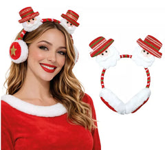 Orejeras de Papá Noel con Sombreros