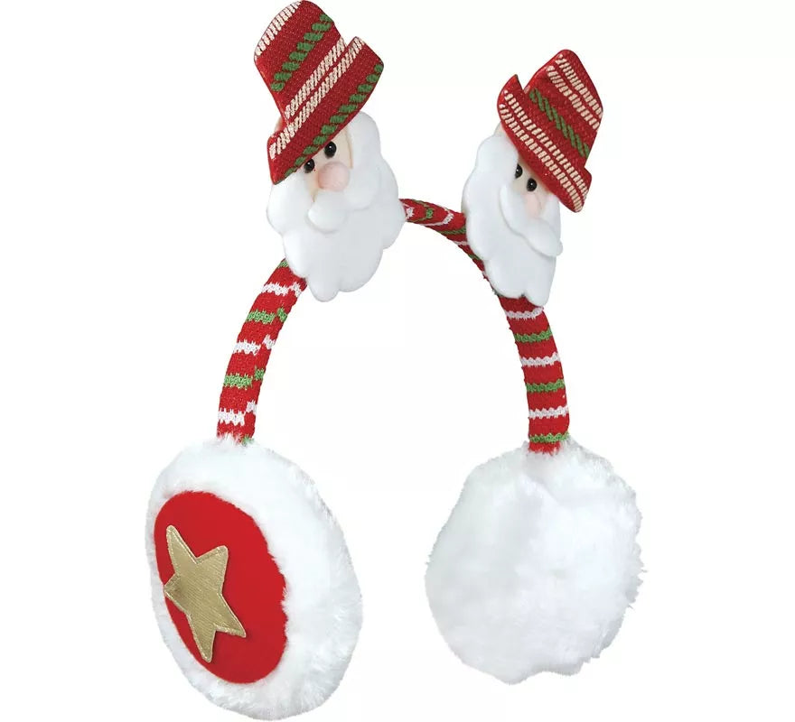 Orejeras de Papá Noel con Sombreros