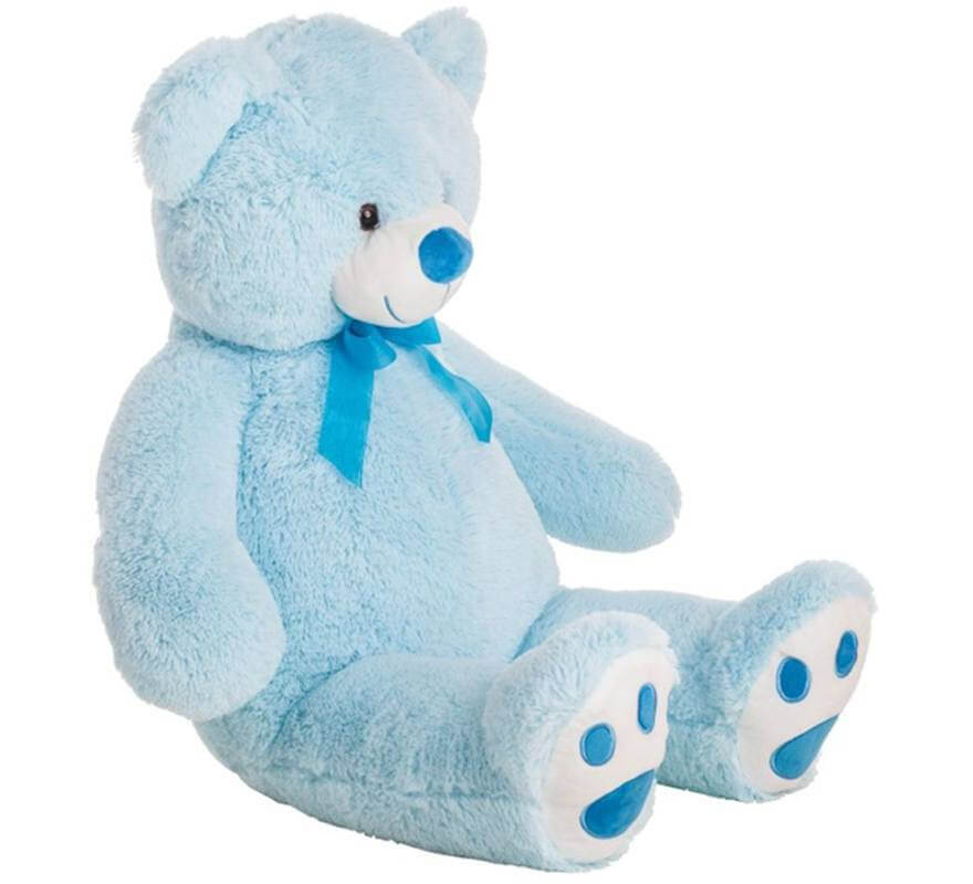 Translation missing: es.Oso de Peluche Azul de 100 cm