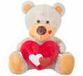 Oso de Peluche del Amor con Corazón en varios tamaños