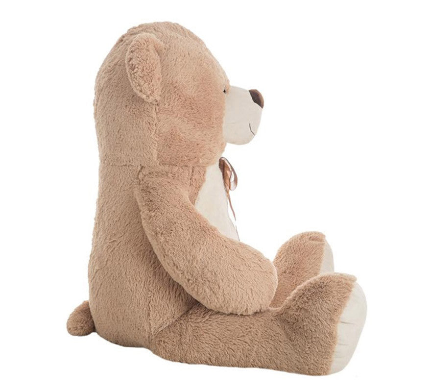 Translation missing: es.Oso de Peluche Marrón Jumbo con Tierno Lazo de 140 cm