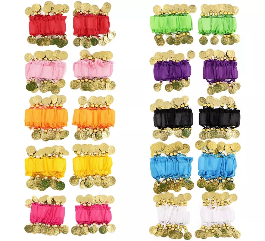 Translation missing: es.Pack 2 Pulseras de Monedas en varios colores