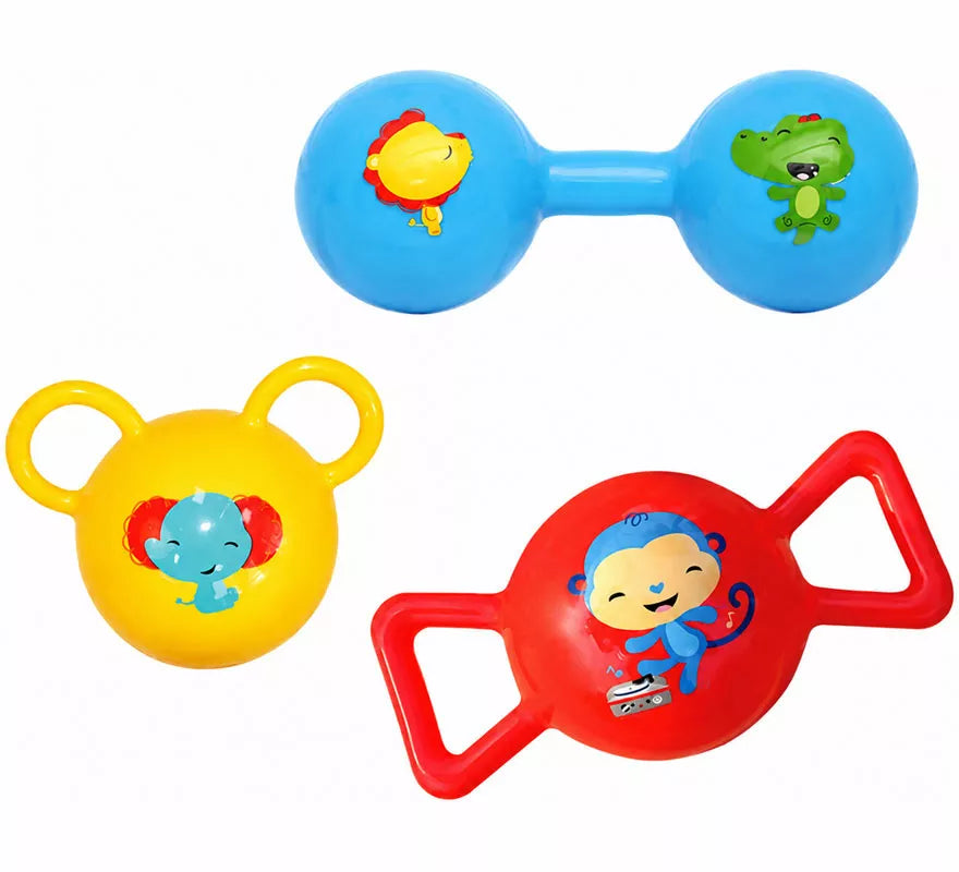 Translation missing: es.Pack 3 Pelotas Sonajeros Fisher-Price