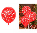 Pack de 10 Globos de Muñeco de Jengibre de Látex