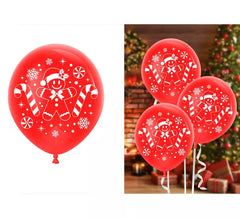 Pack de 10 Globos de Muñeco de Jengibre de Látex