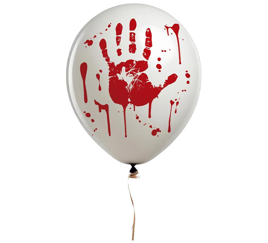 Translation missing: es.Pack de 10 Globos Mano de Sangre de 30 cm