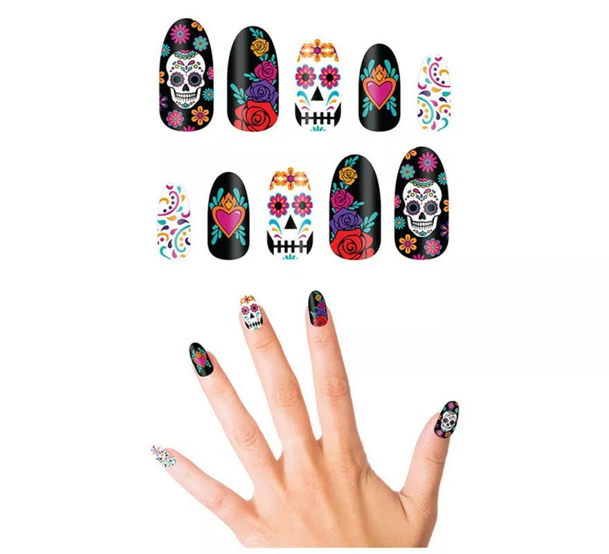 Translation missing: es.Pack de 10 Uñas Catrina con pegamento