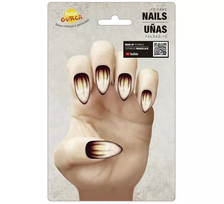 Translation missing: es.Pack de 10 Uñas Hombre Lobo con pegamento
