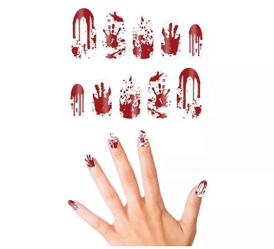 Translation missing: es.Pack de 10 Uñas Sangrientas con pegamento