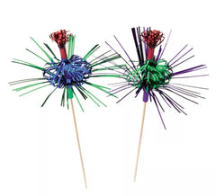 Pack de 100 Palmeras violeta Pick de 18 cm
