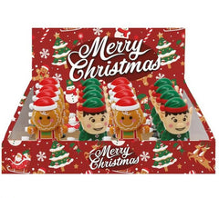 Pack de 12 Figuras Navideñas andantes de 7 cm
