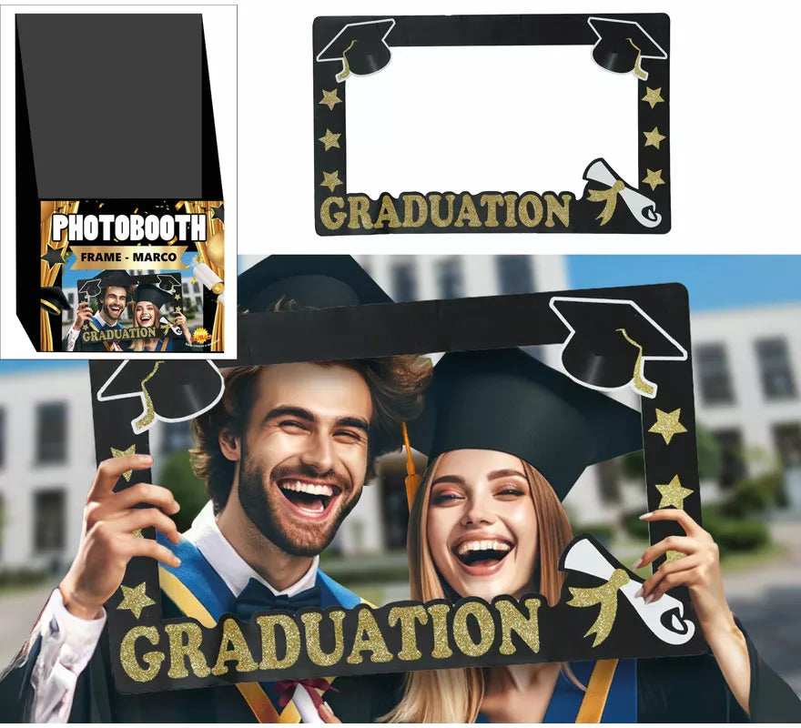 Translation missing: es.Pack de 12 Marcos Photobooth Graduation de 80x50 cm