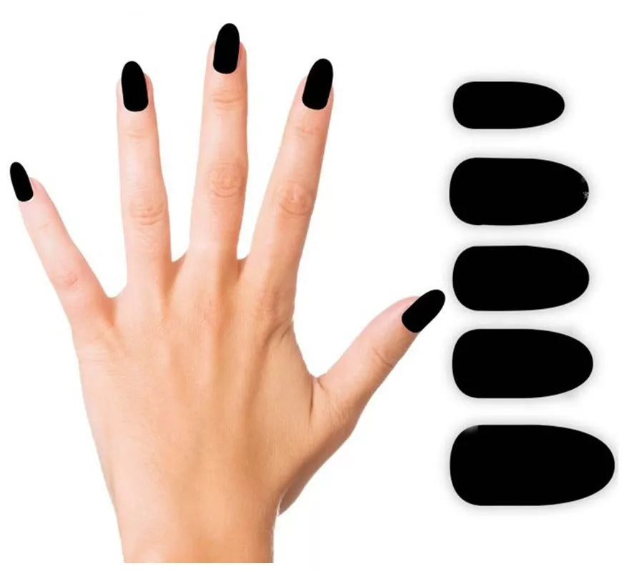 Translation missing: es.Pack de 12 Uñas negras