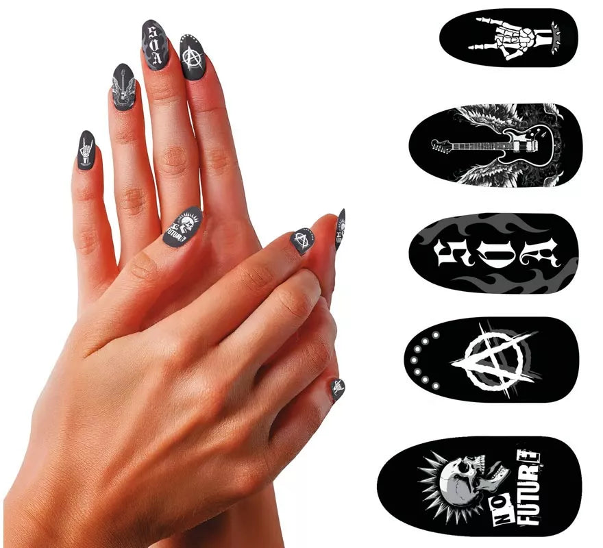Translation missing: es.Pack de 12 Uñas Punk con Pegamento