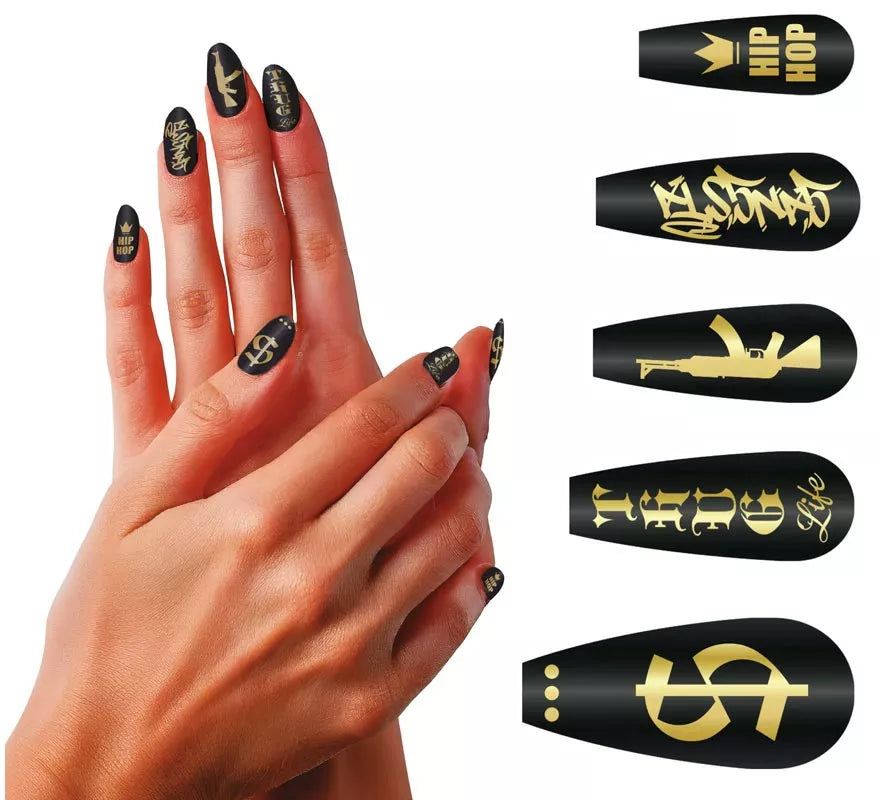 Translation missing: es.Pack de 12 Uñas Thug Life