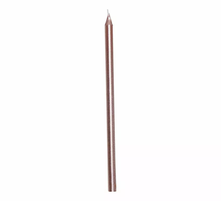 Translation missing: es.Pack de 12 Velas Oro y Rosa de 13 cm