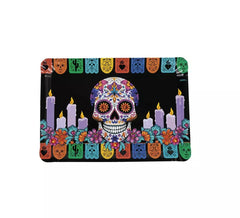 Pack de 2 Bandejas Día de Muertos de papel de 24x34 cm