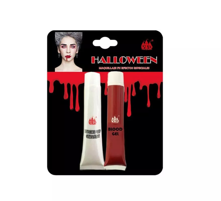 Translation missing: es.Pack de 2 Maquillaje blanco y sangre