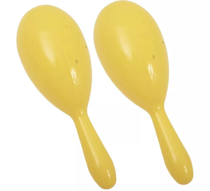 Translation missing: es.Pack de 2 Maracas de Plástico en colores surtidos de 20 cm
