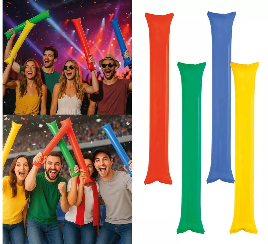 Pack de 2 Palos Hinchables en colores surtidos