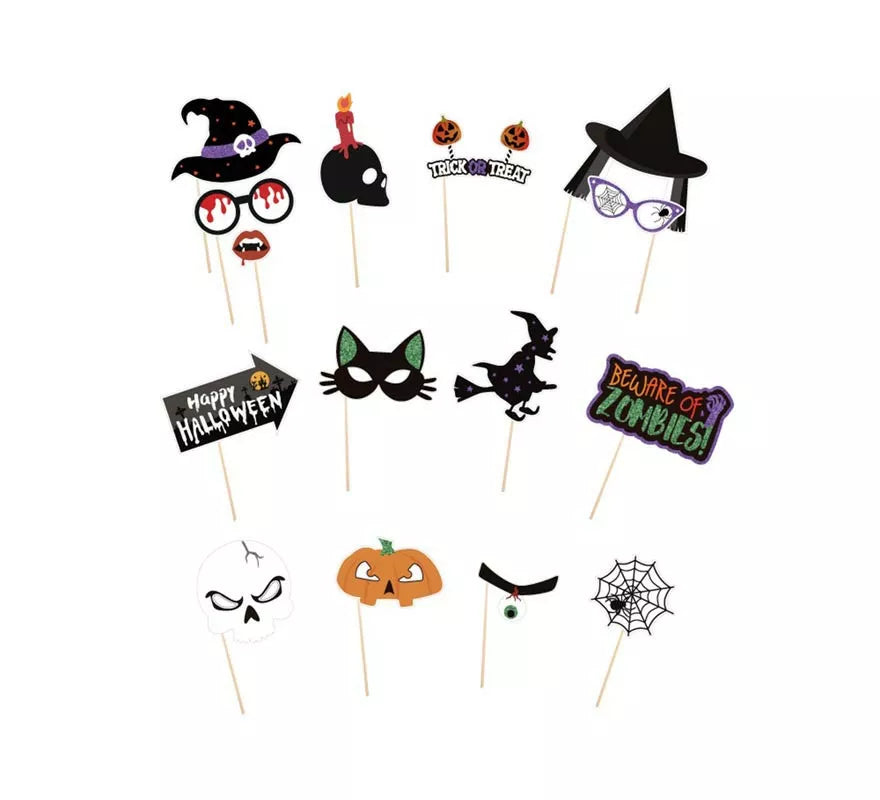 Translation missing: es.Pack de 20 Photocall Halloween