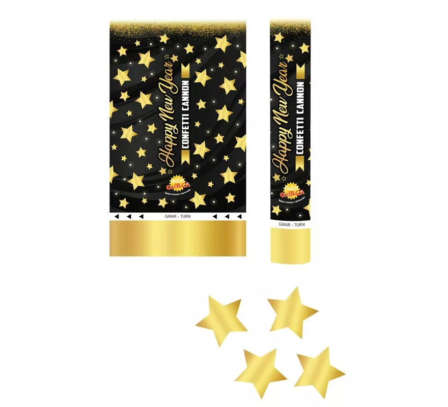 Translation missing: es.Pack de 3 Cañones Kabuki Happy New Year Confetti de 10,5 cm