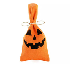 Pack de 4 Bolsas Halloween de tela de 10x20 cm